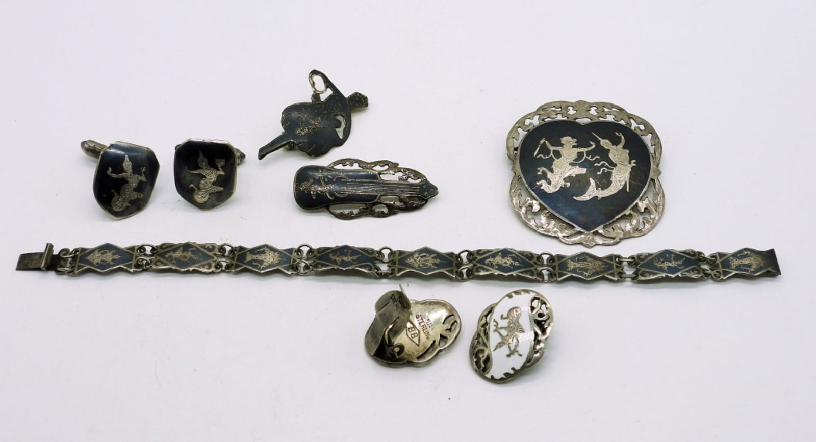 (6) Piece Siam Sterling (1 of 4)