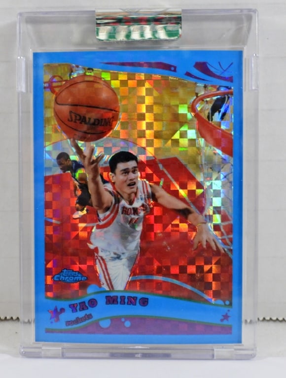2005-06 Topps Chrome Yao Ming (1 of 3)