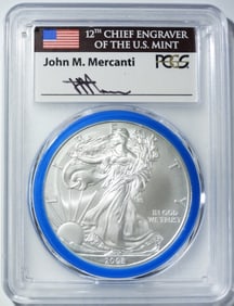 2008-W BURNISHED EAGLE REV '07 PCGS SP70