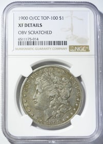 1900-O/CC MORGAN DOLLAR NGC XF DETAILS