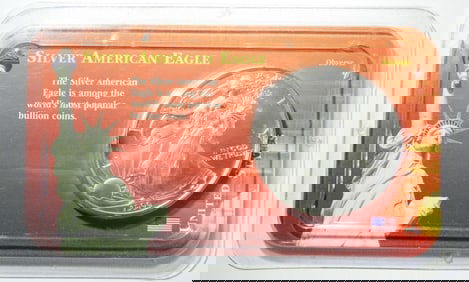 1999 SILVER EAGLE BU IN LITTLETON PACK