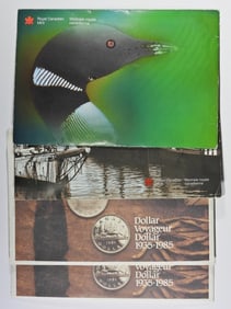 (4) CANADA MINT UNCIRCULATED SETS IN OGP