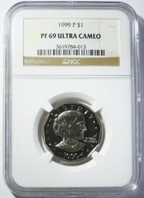 1999-P SBA DOLLAR NGC PF-69 UC