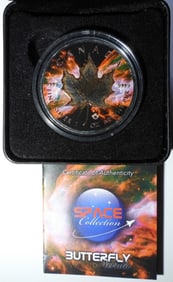2016 "BUTTERFLY NEBULA" $5 MAPLE LEAF