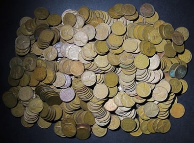 500 WHEAT CENTS (1930-1939) P/D/S MIX