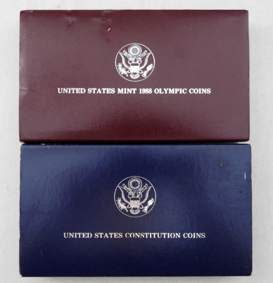 2- COMMEM SILVER DOLLARS IN OGP (1 of 4)