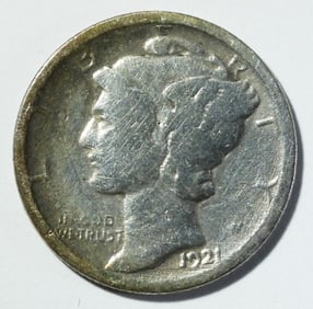 1921 MERCURY DIME AG
