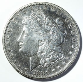 1880-S MORGAN DOLLAR XF