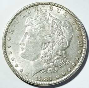 1881 MORGAN DOLLAR BU