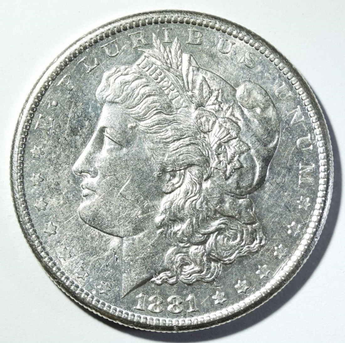 1881-S MORGAN DOLLAR BU (1 of 2)