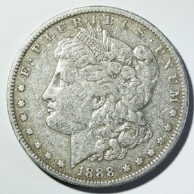1888-O MORGAN DOLLAR VF