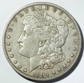 1894-S MORGAN DOLLAR XF