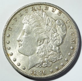 1896 MORGAN DOLLAR BU