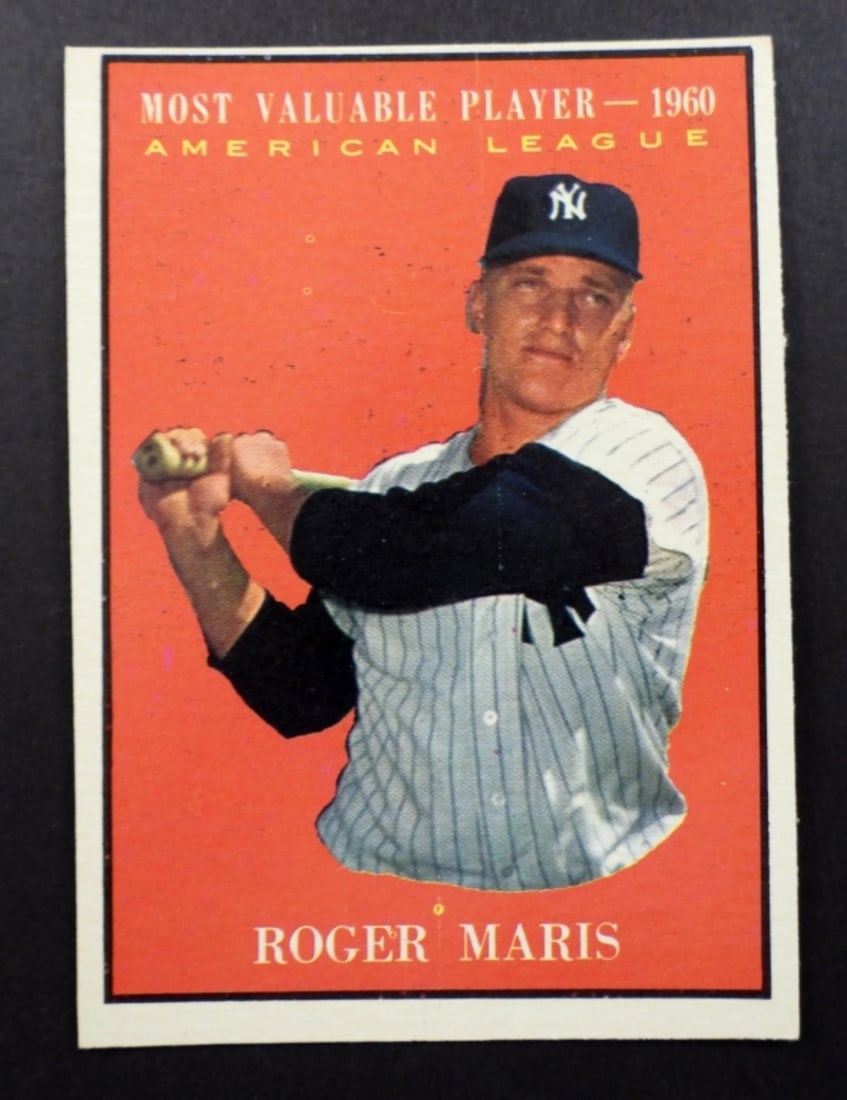 1961 TOPPS #478 ROGER MARIS MVP (1 of 2)