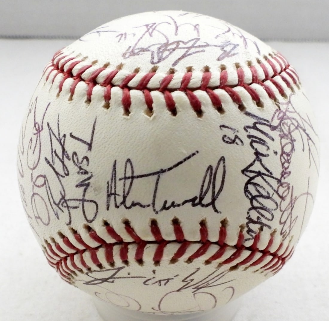 2005 OPENING DAY SIGNED BASEBALL (1 of 5)