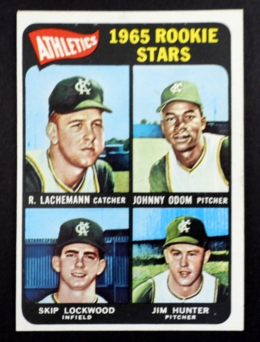 JIM "CATFISH" HUNTER ROOKIE CARD 1965 (1 of 2)