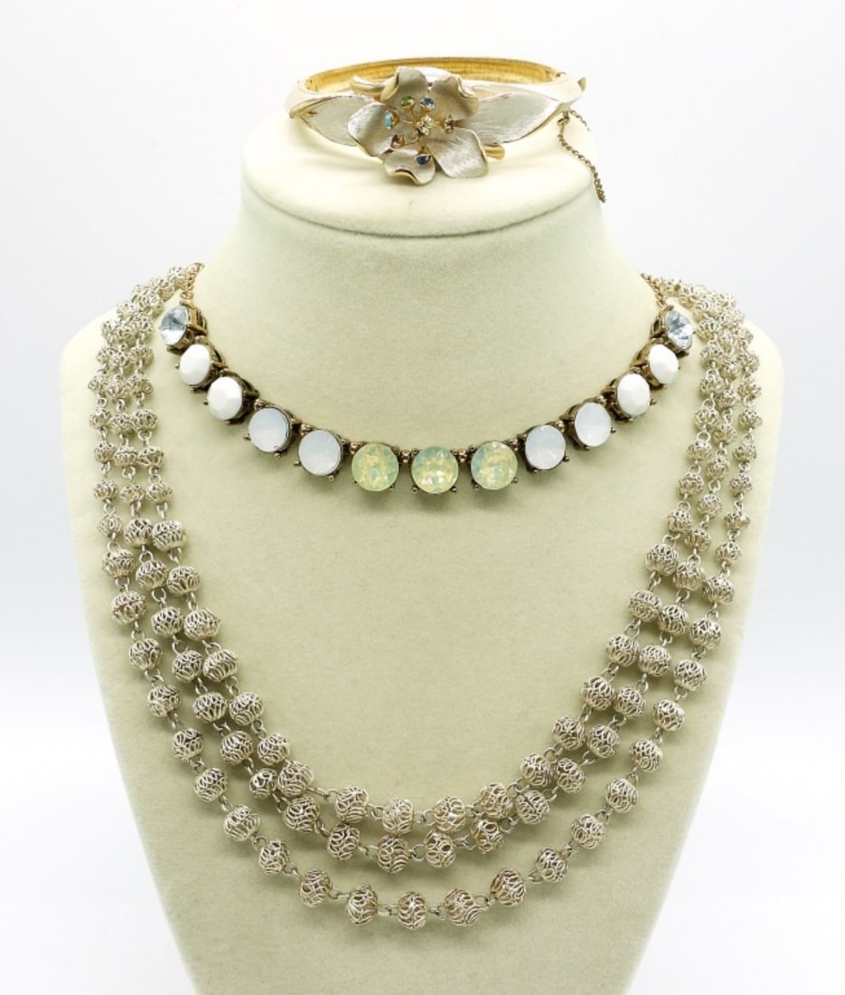 Vintage Necklaces & Bangle (1 of 4)