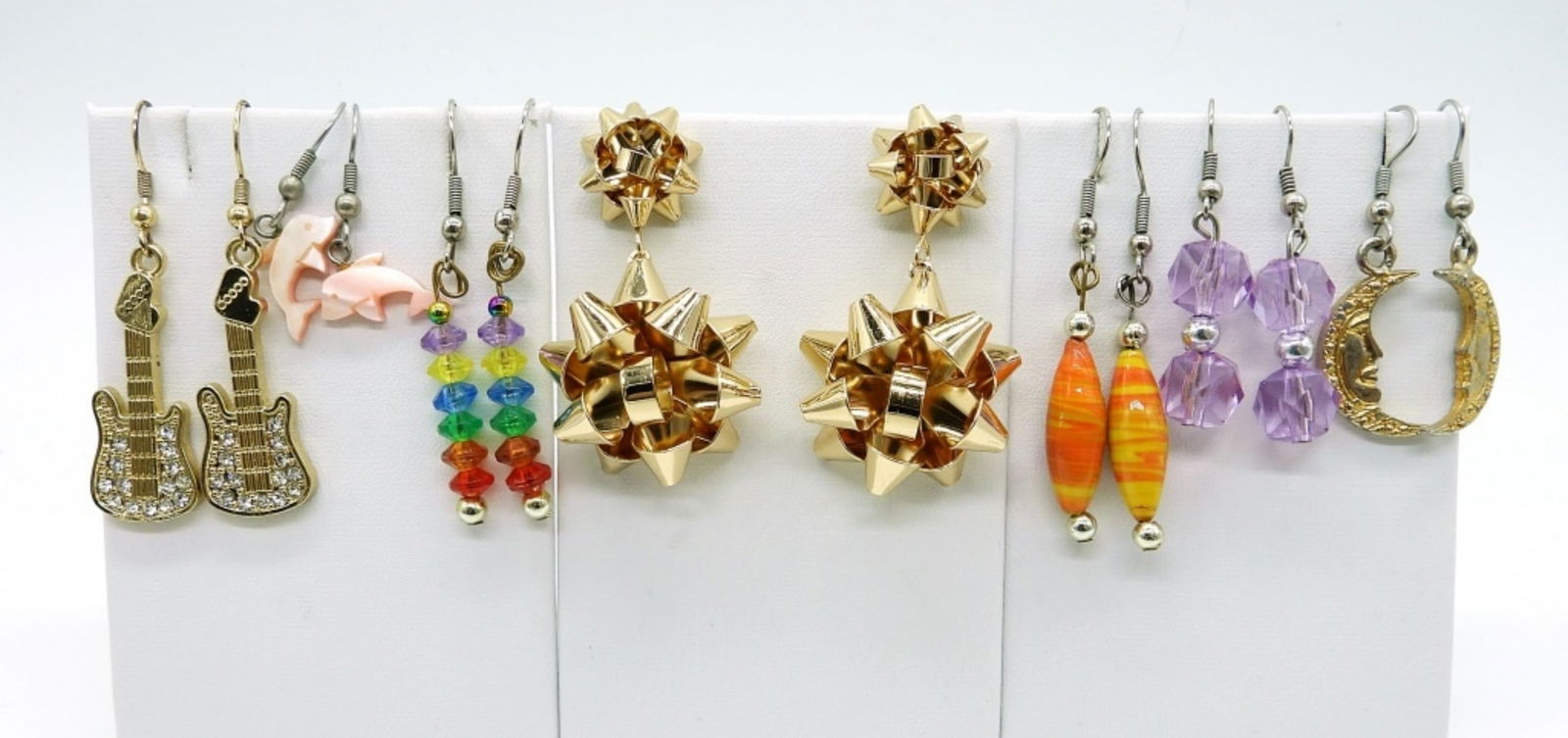 10 pair of whimsical fun earrings (1 of 2)