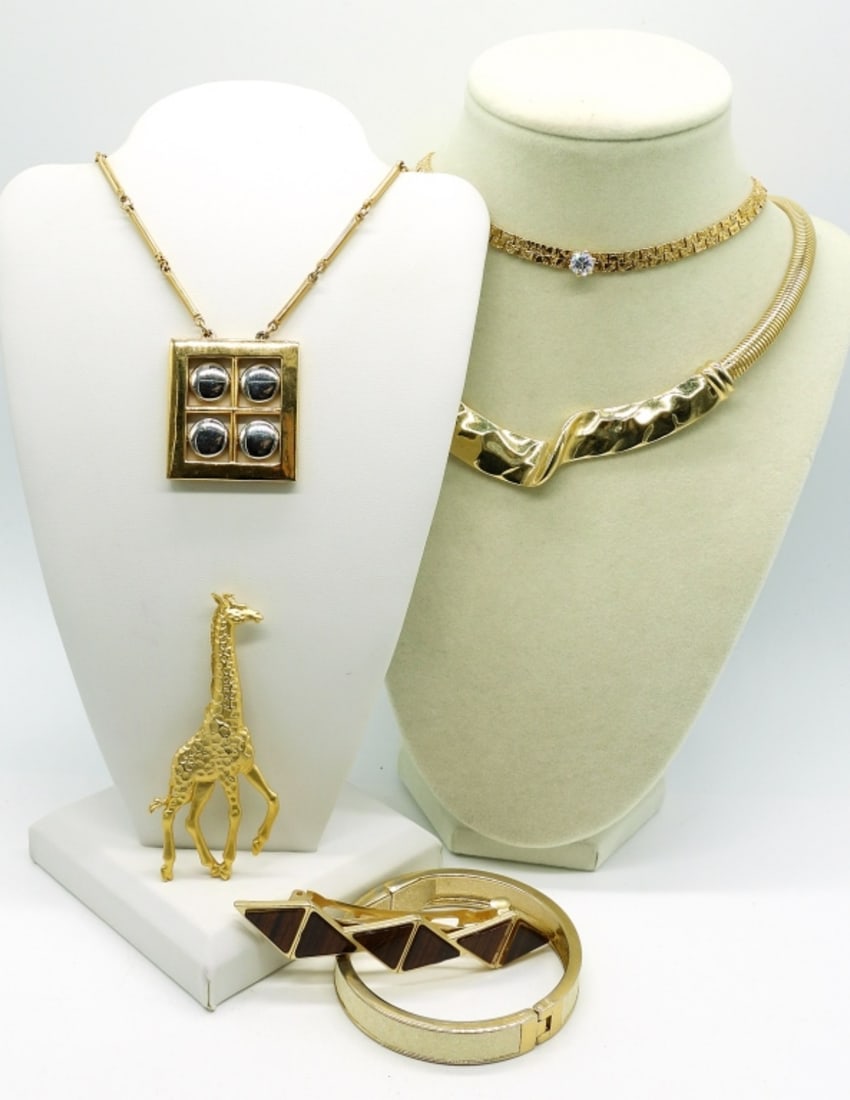 (6) Goldtone Vintage 80's (1 of 5)