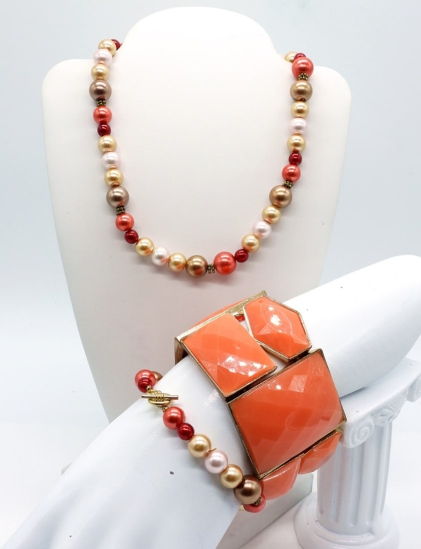 Vintage Bracelet & Beaded Set (1 of 2)