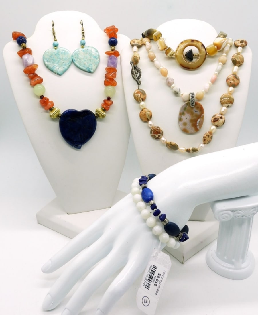 (7) Mixed Gemstone Jewelry (1 of 5)