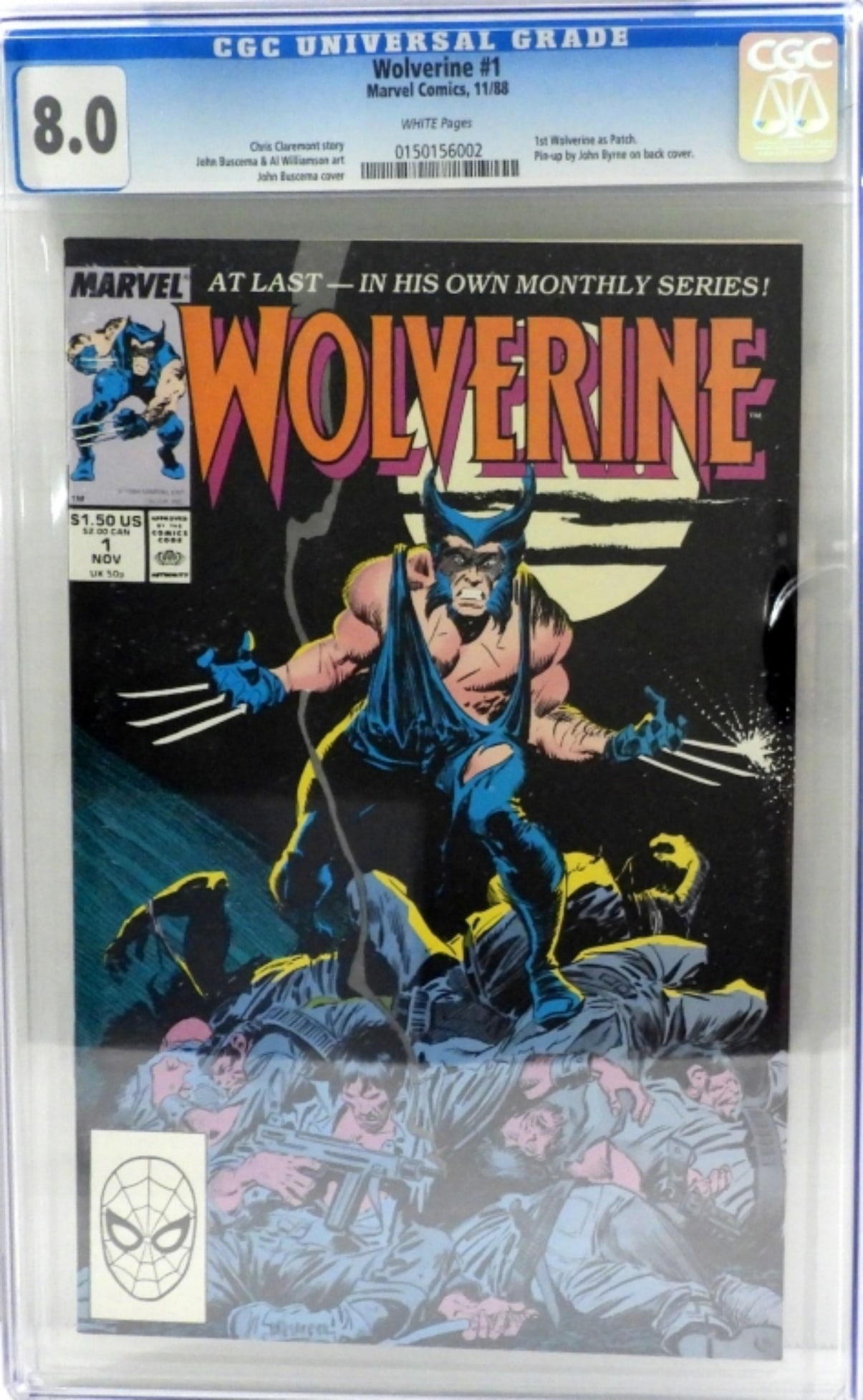 WOLVERINE #1 MARVEL CGC 8.0 (1 of 2)