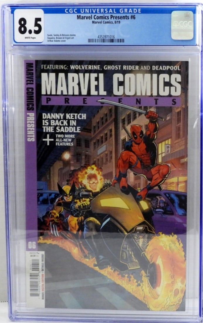 MARVEL COMICS PRESENTS #6 CGC 8.5 (1 of 2)