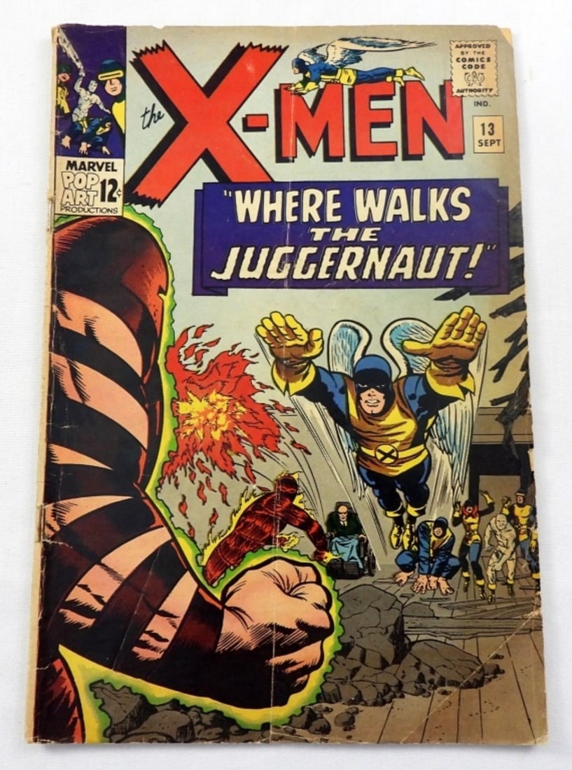 1965 X-MEN #13 MARVEL JUGGERNAUT APP (1 of 2)
