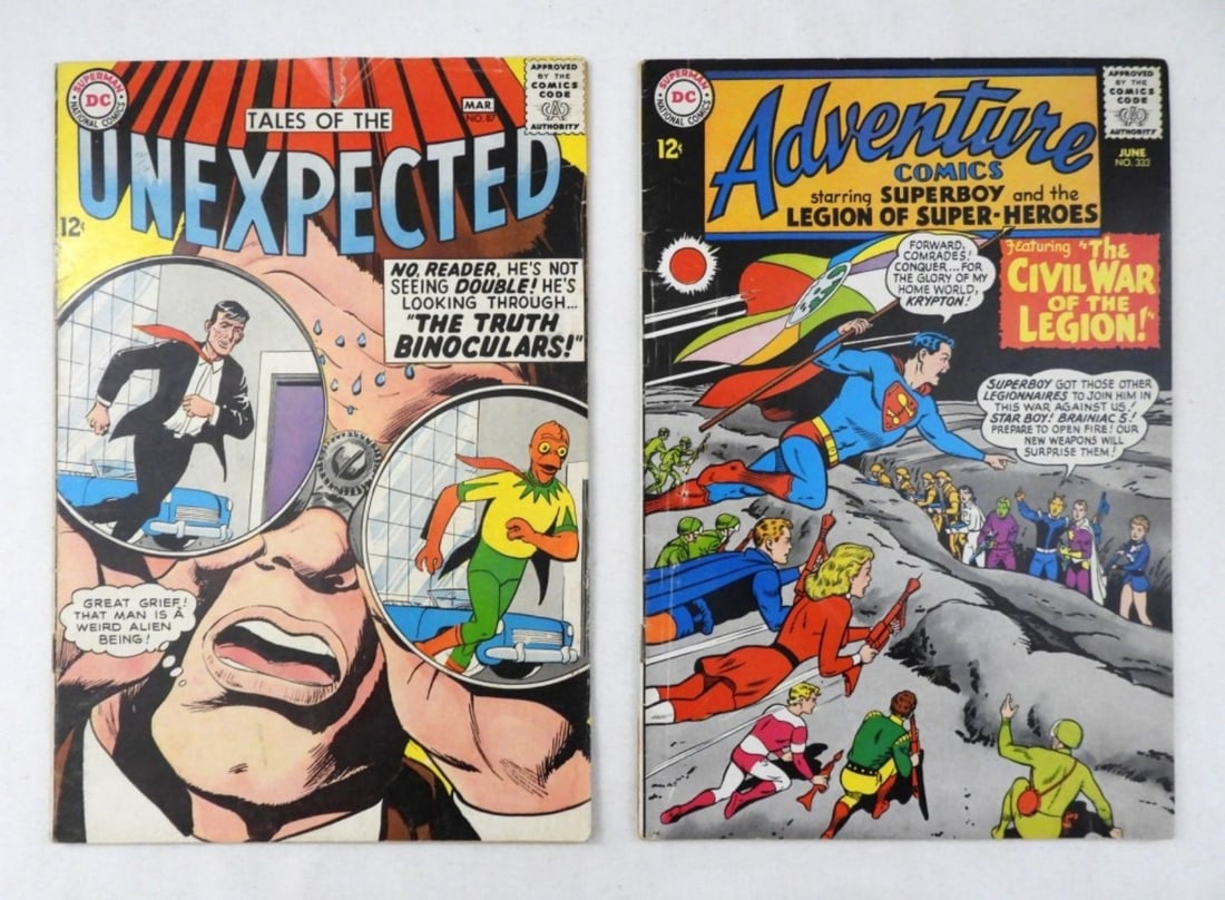 DC 12c COMICS: UNEXPECTED No 87 & (1 of 2)