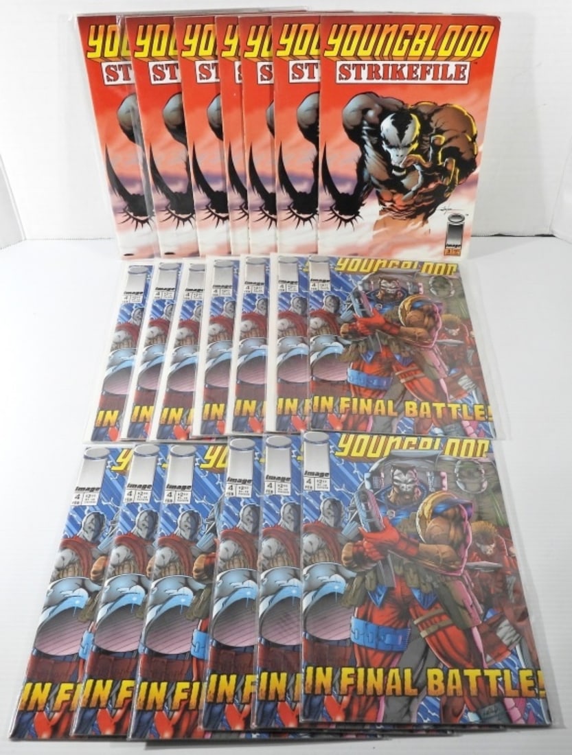 (21) IMAGE YOUNGBLOOD COMIC LOT (1 of 3)