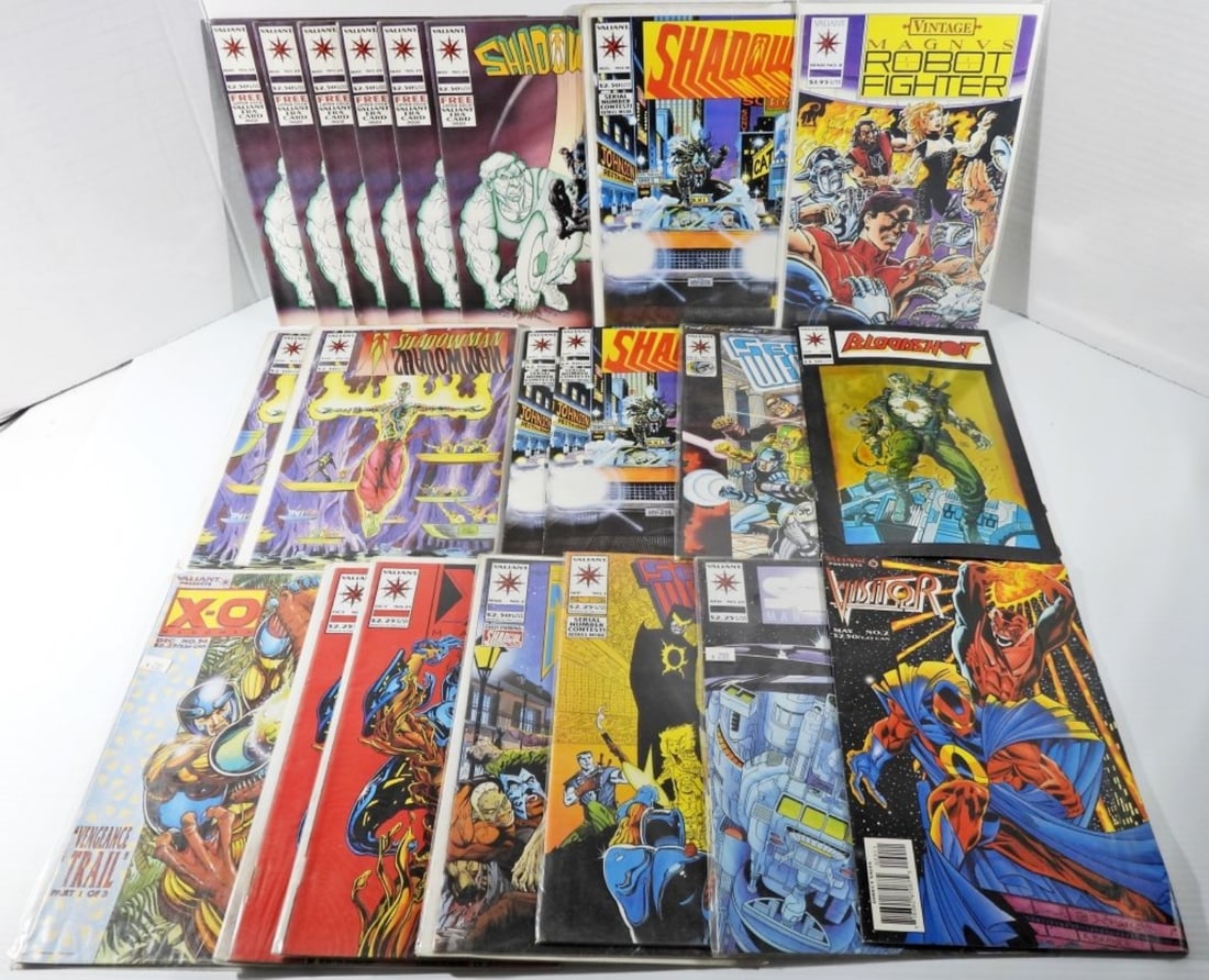 (21) VALIANT COMIC LOT - SHADOWMAN, (1 of 3)