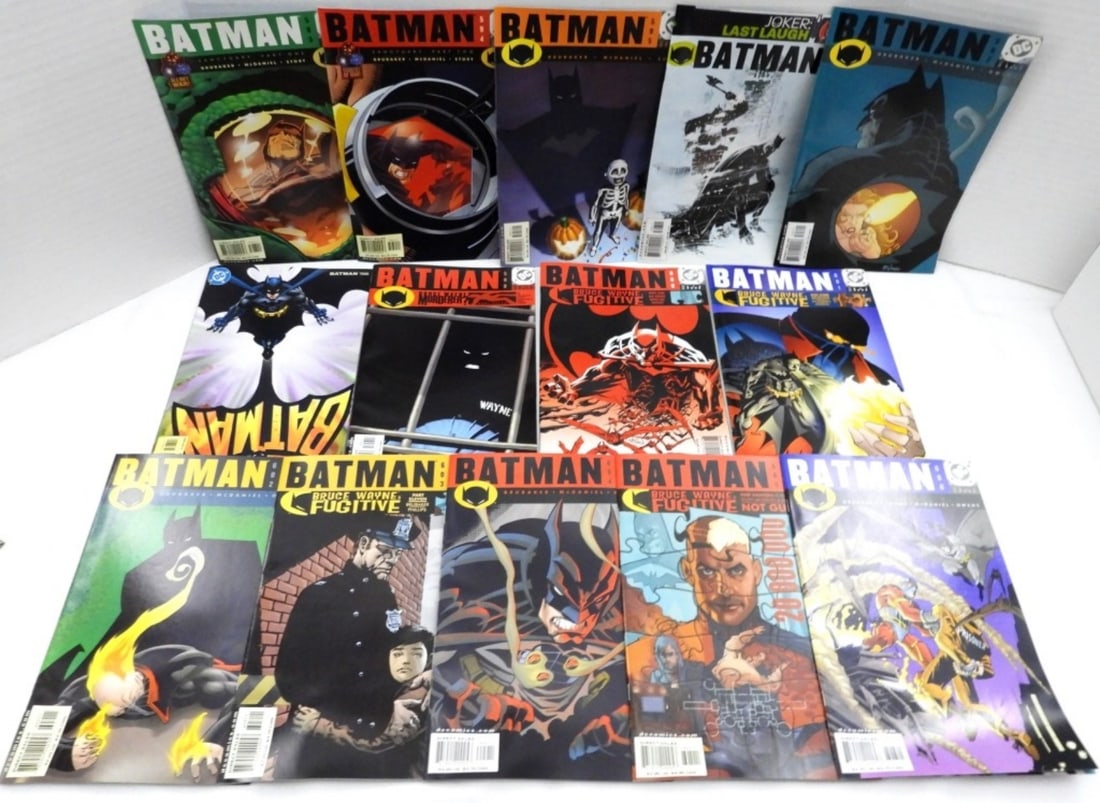 (14) DC COMICS BATMAN ISSUES 593-606 (1 of 2)