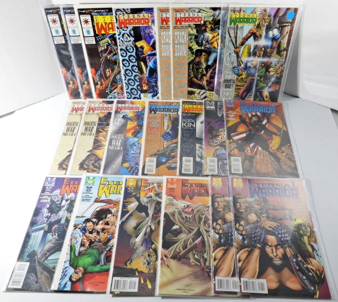 (20) VALIANT ETERNAL WARRIOR LOT (1 of 3)