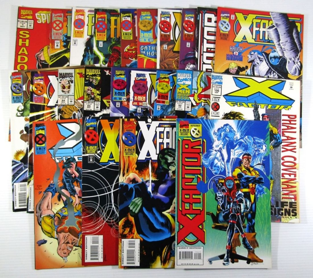 (23) MARVEL COMICS XFACTOR (1 of 2)