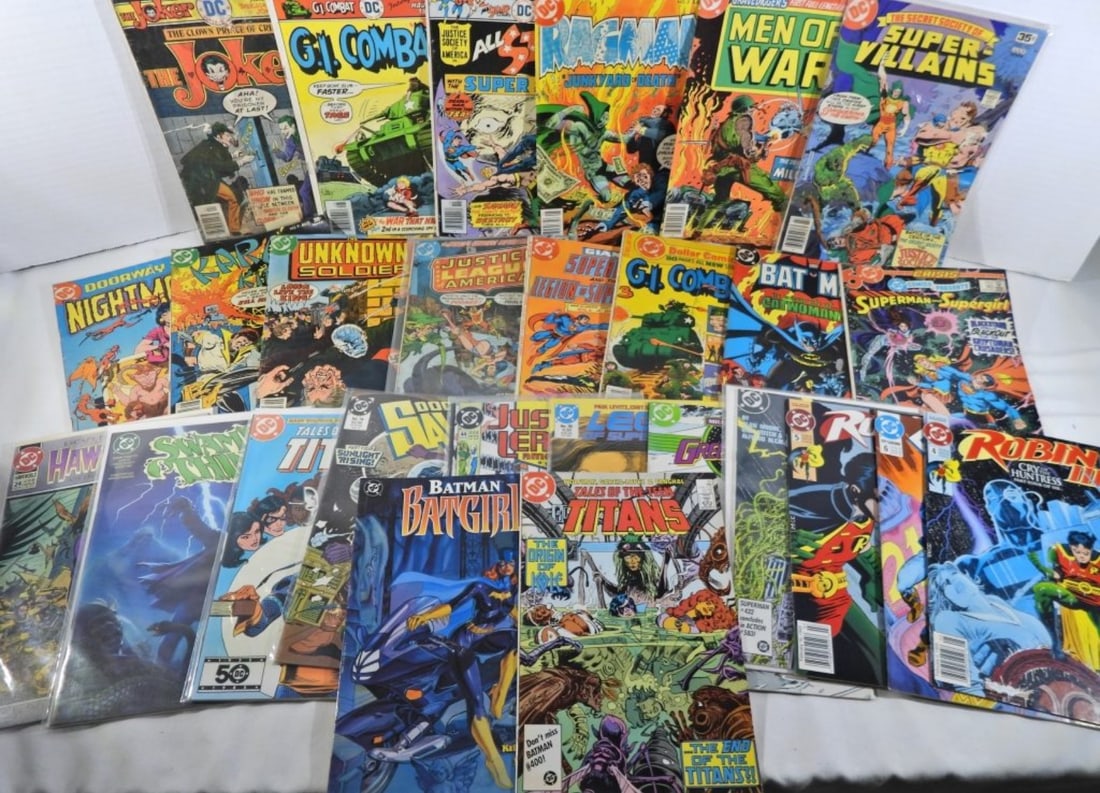 (27) DC COMICS MIXED VINTAGE LOT (1 of 5)