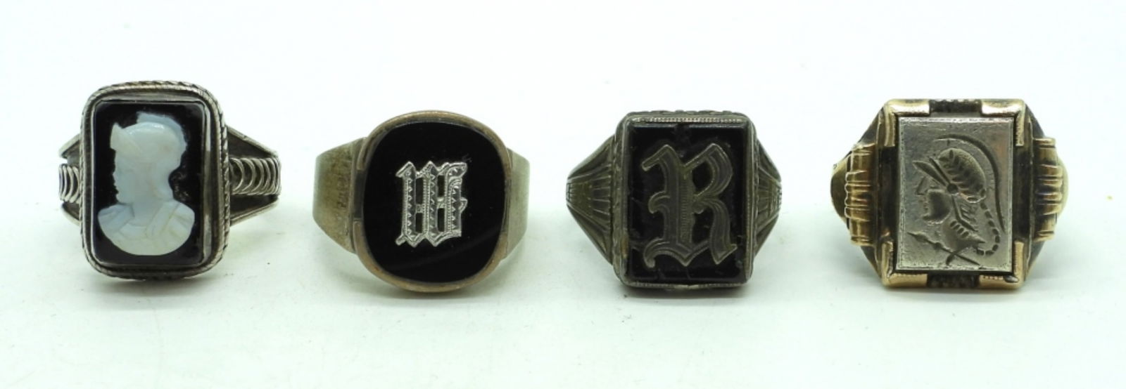 Assorted Men's Sterling Rings (1 of 3)