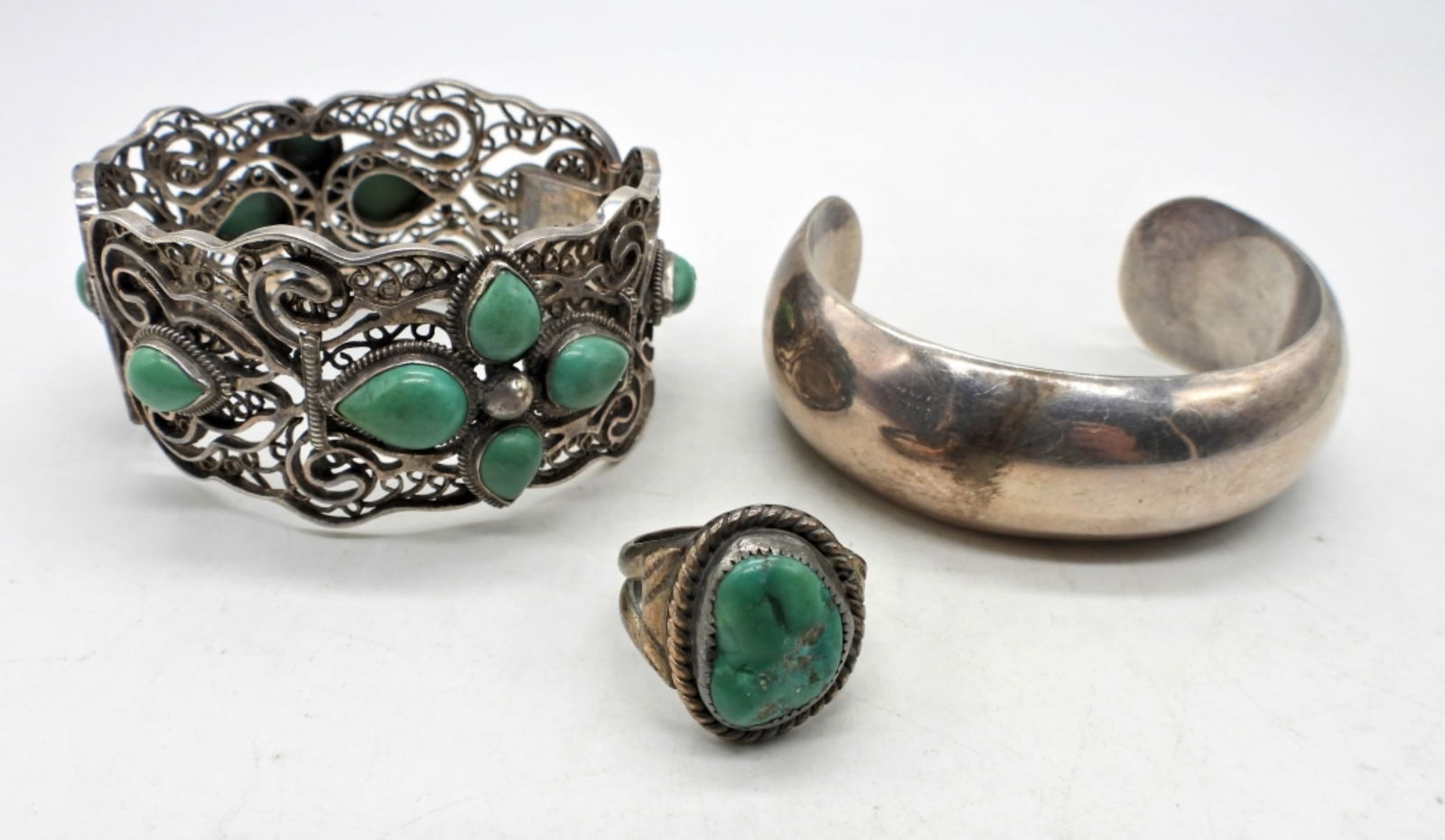 Sterling Turquoise Jewelry Set (1 of 3)