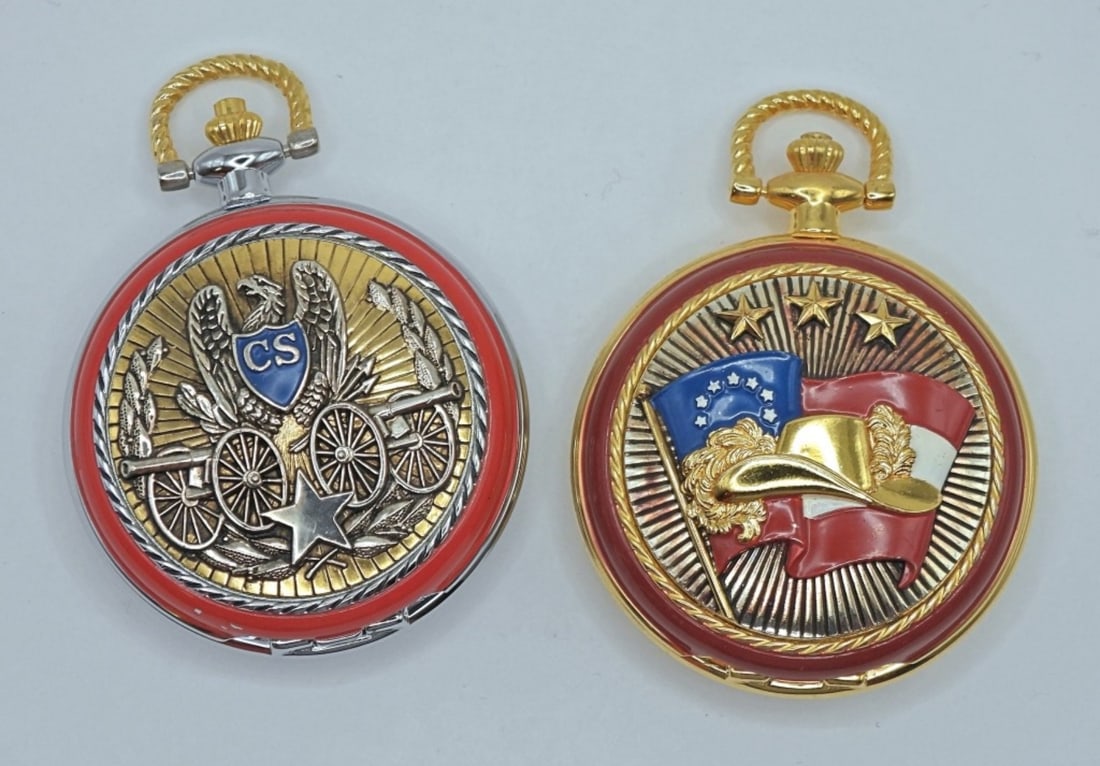 (2) FRANKLIN MINT POCKET WATCHES (1 of 3)