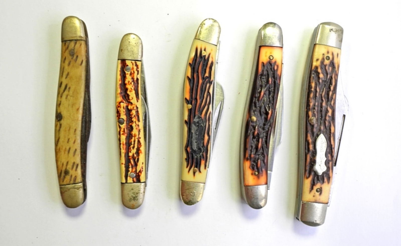 (5) VTG  FOLDING KNIVES - VARIOUS TYPES (1 of 4)