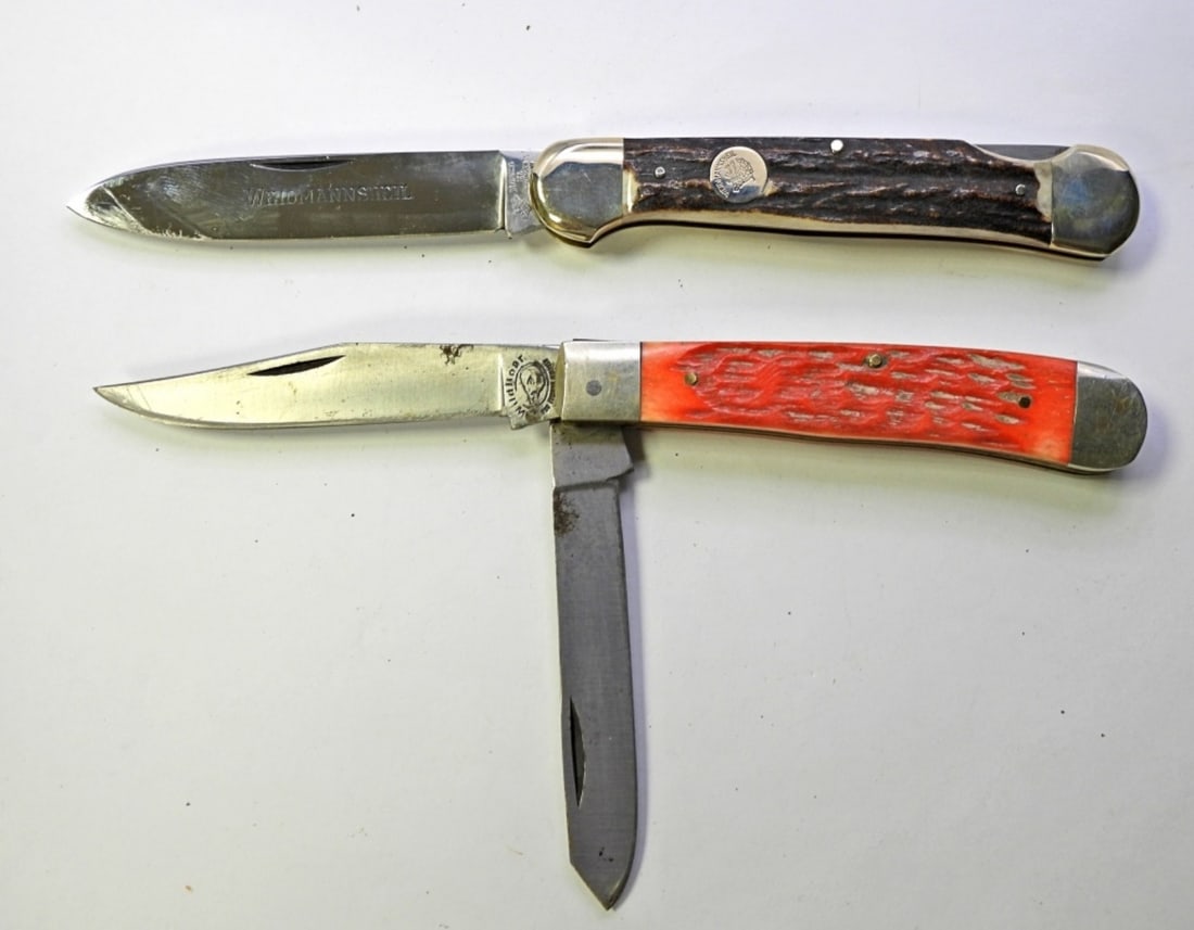WILD BOAR & WEIDMANNS 4" KNIVES: LIGHTLY USED