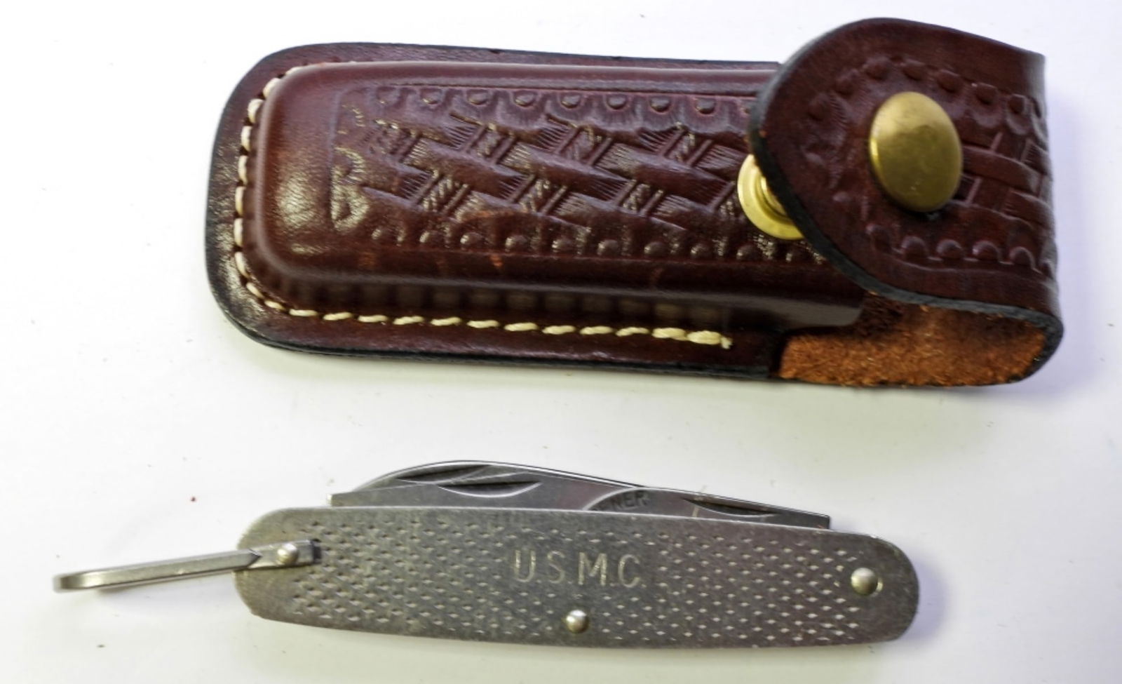 USMC CAMILLUS 1978 FOLDING KNIFE (1 of 5)