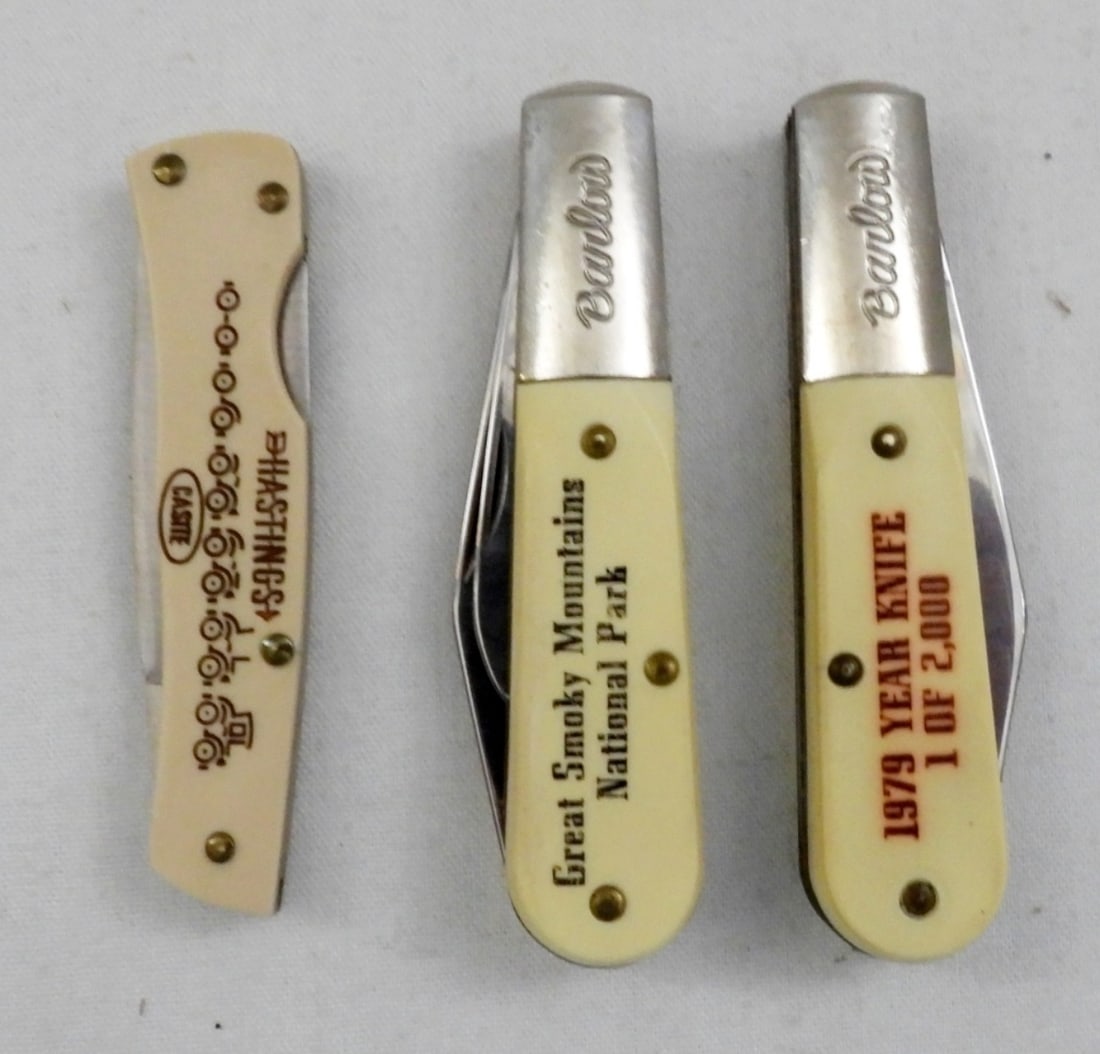 (3) Vintage Folding Pocket Knives (1 of 2)