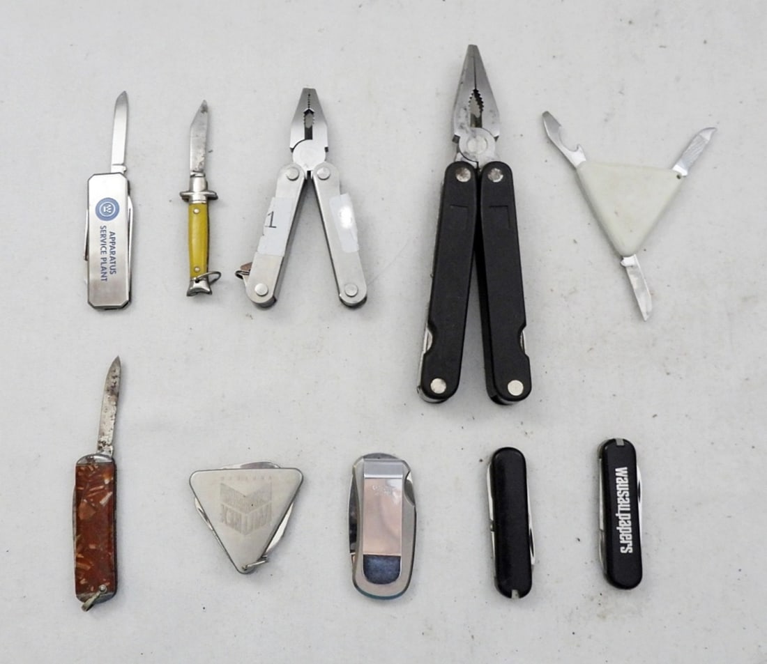 (10) Vintage Pocket Knives/Multi Tools (1 of 3)