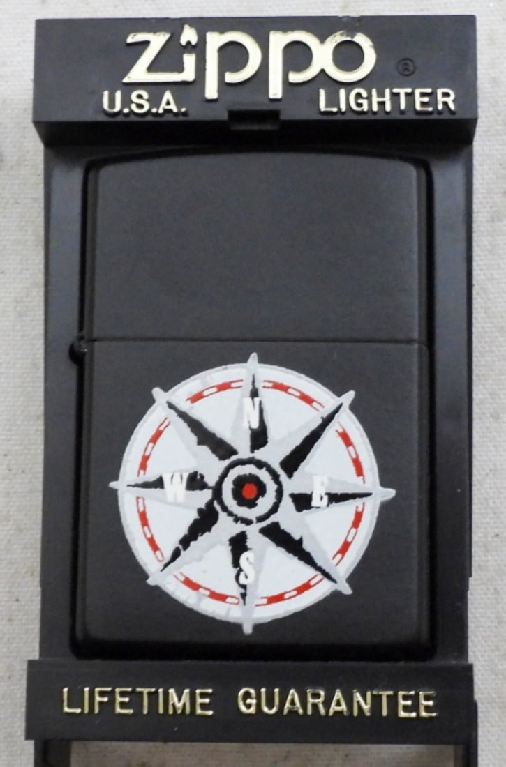 1998 COMPASS UNFIRED ZIPPO LIGHTER (1 of 4)