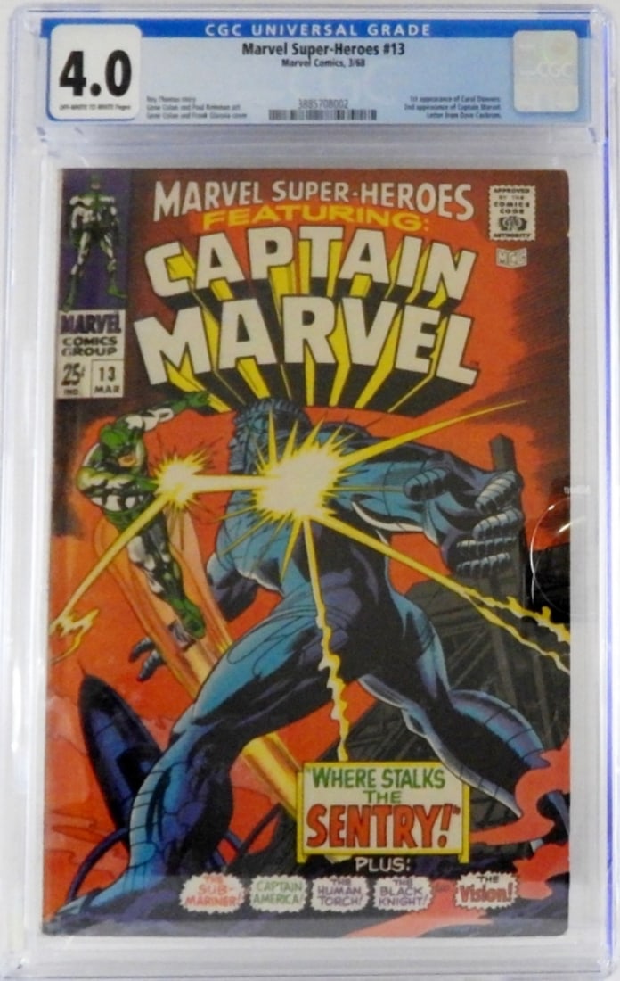 MARVEL SUPER-HEROES #13 MARVEL CGC 4.0 (1 of 3)