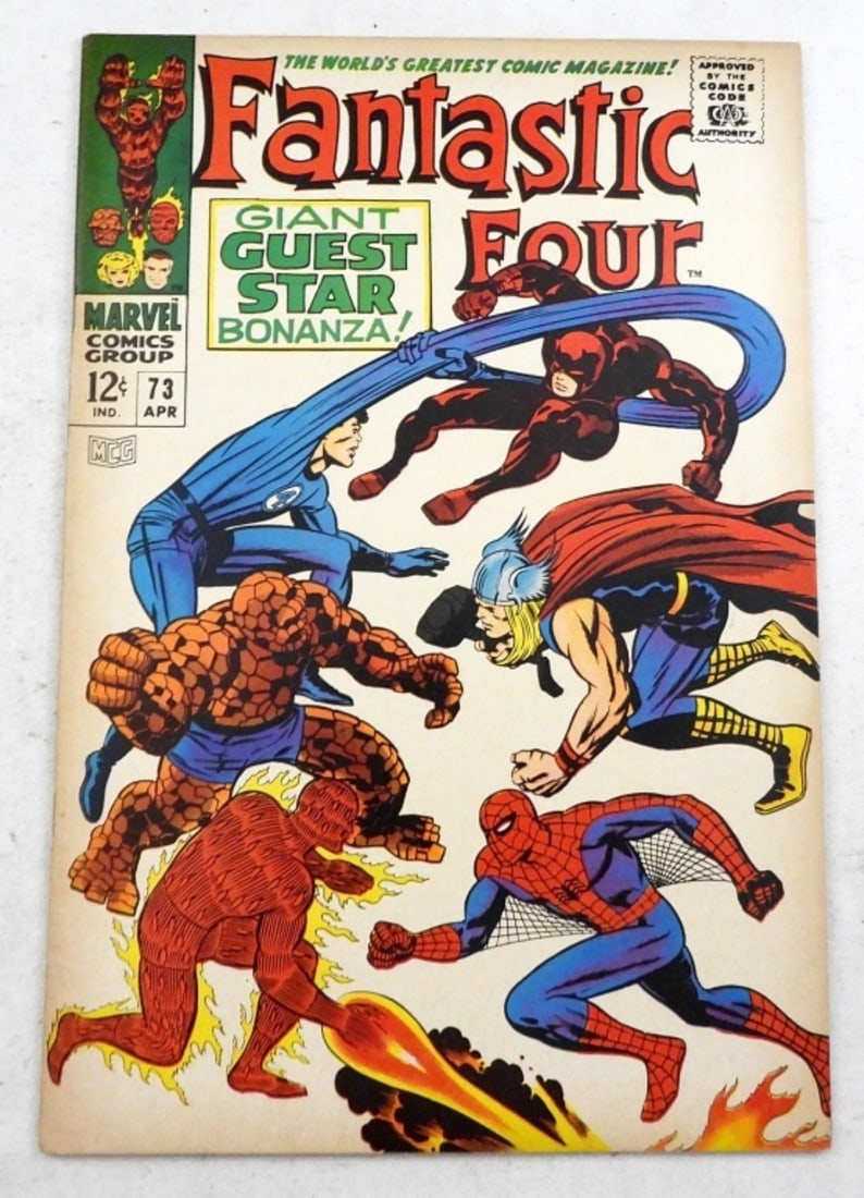 FANTASTIC FOUR #73 MARVEL 1968 (1 of 3)