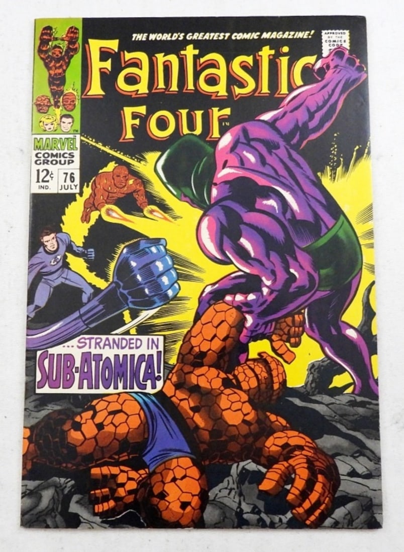 FANTASTIC FOUR #76 MARVEL 1968 (1 of 3)