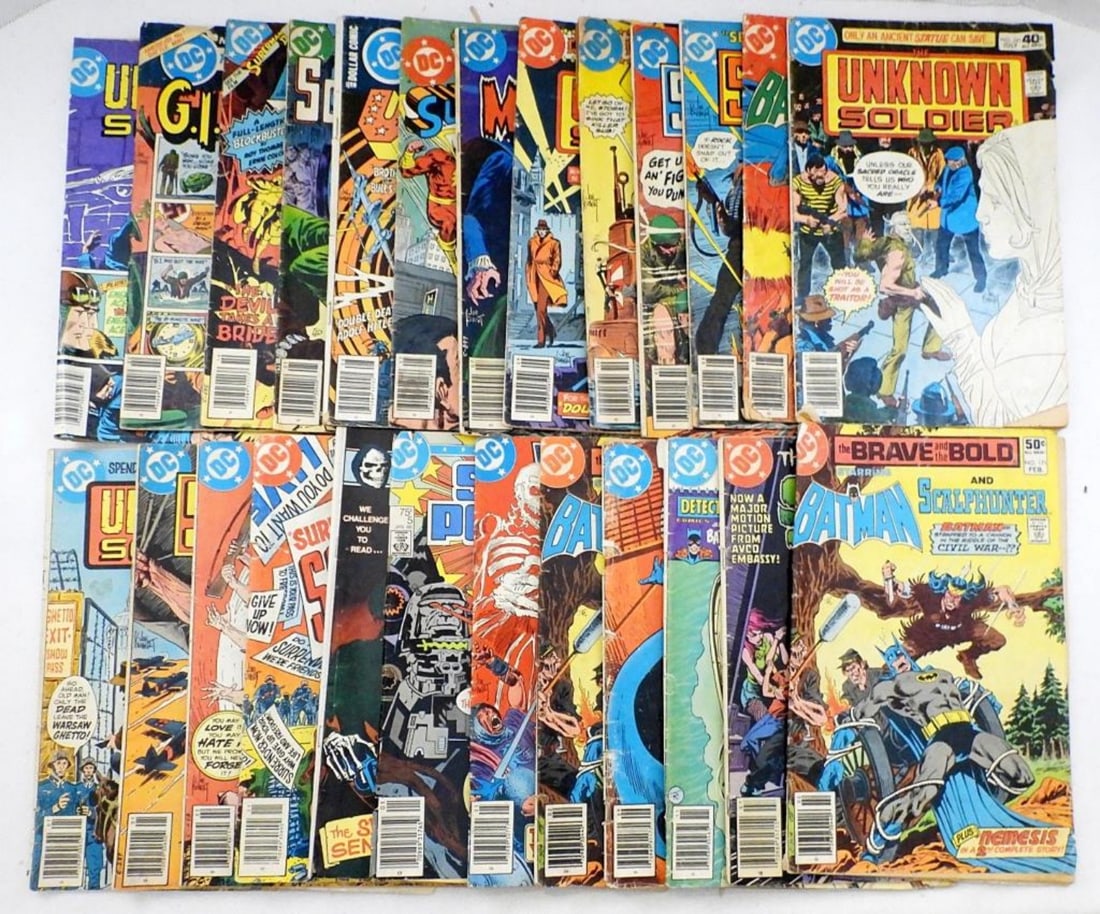 (25) VINTAGE BRONZE AGE DC COMIC BOOKS (1 of 2)