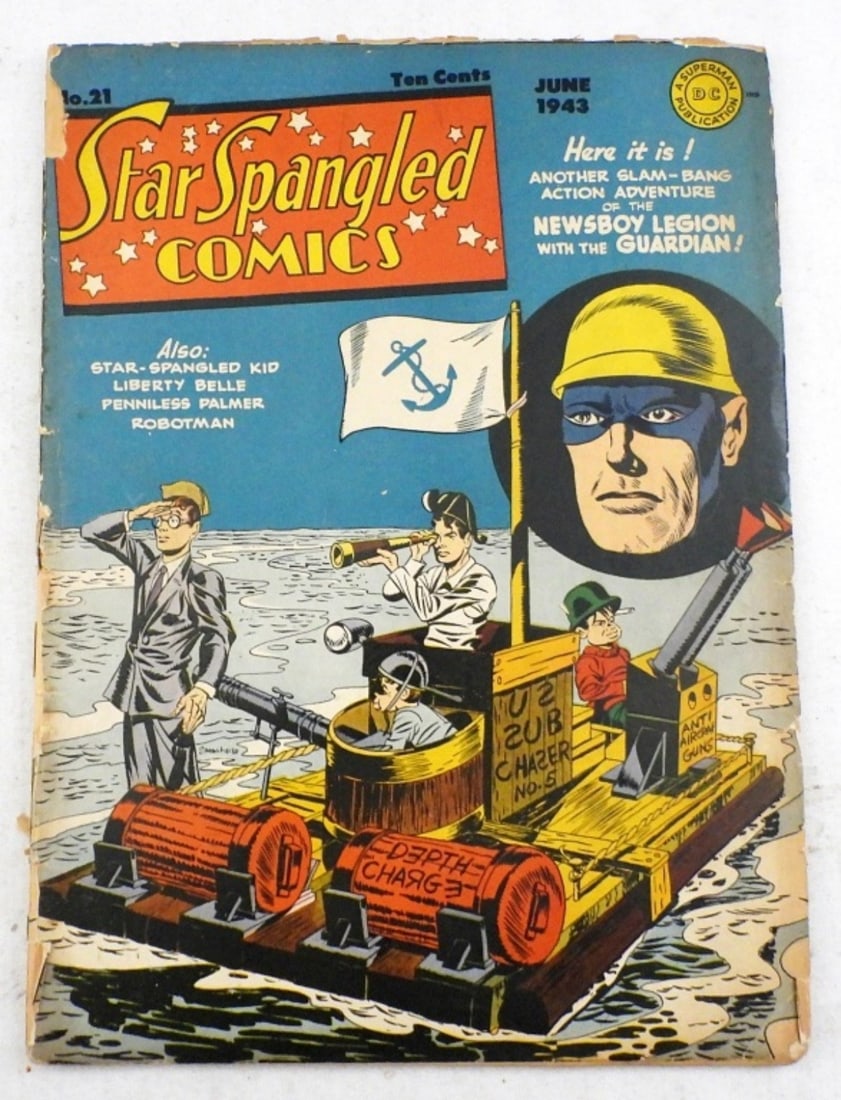 STAR SPANGLED COMICS ISSUE #21 JUNE 1943 (1 of 3)