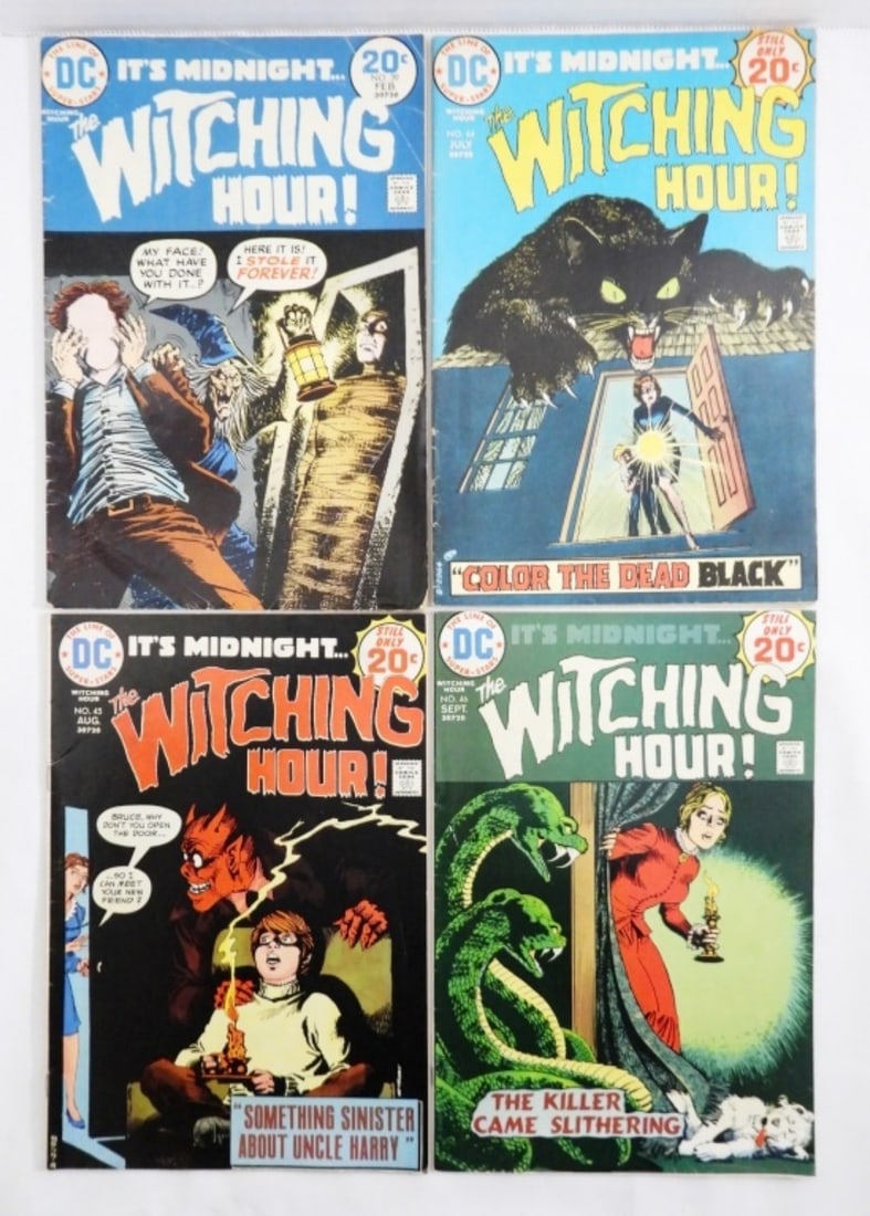 (4) DC IT'S MIDNIGHT THE WITCHING HOUR! COMICS (1 of 3)